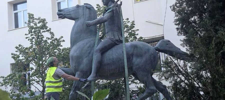 Αντιδράσεις στον τουρκικό Τύπο για άγαλμα του Μεγάλου Αλεξάνδρου σε πρώην τέμενος στη Δράμα