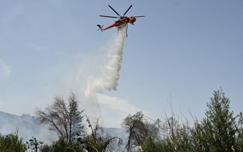 Φωτιά ξέσπασε στην Παλαιοκώμη Σερρών – τέθηκε σύντομα υπό μερικό έλεγχο