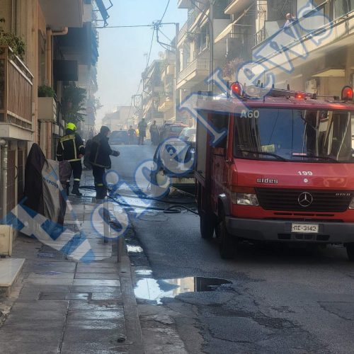 Συναγερμός στις Αρχές! Όχημα τυλίχθηκε στις φλόγες αυτή την ώρα!