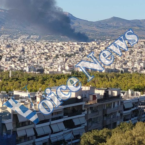 Μενίδι – Η φωτιά στο εργοστάσιο «επεκτάθηκε» σε διπλανή επιχείρηση