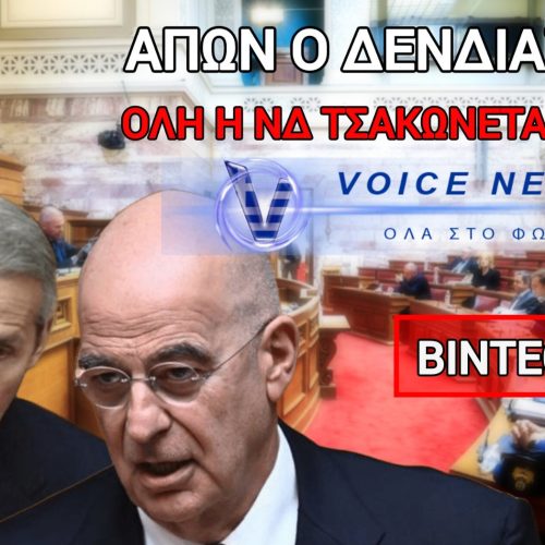 ΣΚΟΤΩΜΟΣ ΕΝΤΟΣ ΝΔ: ΚΑΙΡΙΔΗΣ ΚΑΤΑ ΔΑΒΑΚΗ ΓΙΑ ΤΟΝ «ΑΠΟΝΤΑ» ΔΕΝΔΙΑ