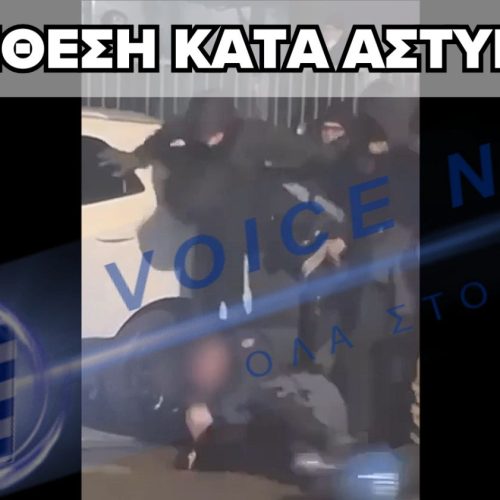 (ΣΟΚΑΡΙΣΤΙΚΟ ΒΙΝΤΕΟ): ΚΟΥΚΟΥΛΟΦΟΡΟΙ ΧΤΥΠΟΥΝ ΑΣΤΥΝΟΜΙΚΟ ΜΕ ΣΦΥΡΙ