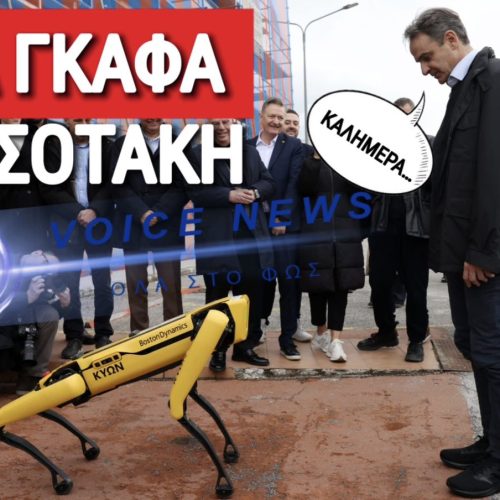 ΤΟ ΤΕΡΜΑΤΙΣΕ Ο ΜΗΤΣΟΤΑΚΗΣ! ΜΕΤΑ ΤΙΣ ΚΟΥΚΛΕΣ ΣΤΗ ΒΙΤΡΙΝΑ, Ο ΠΡΩΘΥΠΟΥΡΓΟΣ ΧΑΙΡΕΤΑΕΙ ΚΑΙ… ΡΟΜΠΟΤΙΚΑ ΣΚΥΛΙΑ