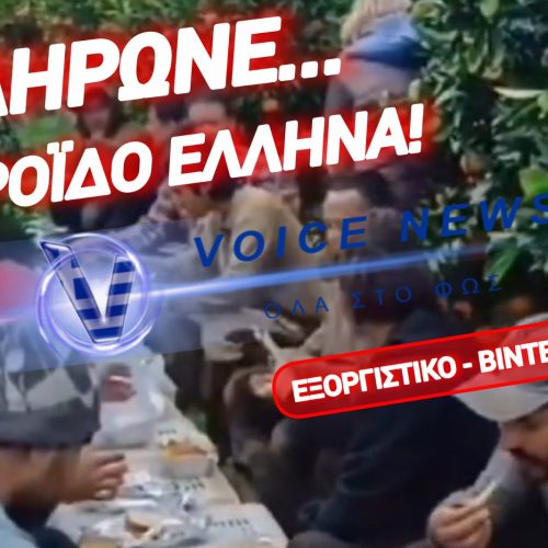 ΛΑΘΡΟΜΕΤΑΝΑΣΤΕΣ ΤΟ ΔΙΑΦΗΜΙΖΟΥΝ ΠΑΝΤΟΥ «ΕΛΑΤΕ ΣΤΗΝ ΕΛΛΑΔΑ! ΠΑΙΡΝΟΥΜΕ ΕΠΙΔΟΜΑΤΑ ΚΑΙ ΜΗΝΙΑΤΙΚΟ ΜΑΥΡΑ» (ΒΙΝΤΕΟ)