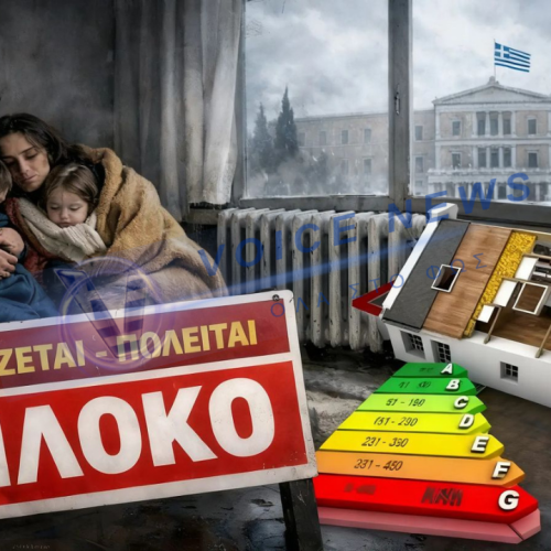 ΣΕ ΜΙΑ ΧΩΡΑ ΠΟΥ ΟΙ ΠΟΛΙΤΕΣ ΔΕΝ ΕΧΟΥΝ ΧΡΗΜΑΤΑ ΓΙΑ ΘΕΡΜΑΝΣΗ Η ΚΥΒΕΡΝΗΣΗ ΦΕΡΝΕΙ ΜΠΛΟΚΟ ΣΕ ΕΝΟΙΚΙΑΣΕΙΣ ΚΑΙ ΠΩΛΗΣΕΙΣ ΑΚΙΝΗΤΩΝ ΧΩΡΙΣ ΕΝΕΡΓΕΙΑΚΗ ΑΝΑΒΑΘΜΙΣΗ