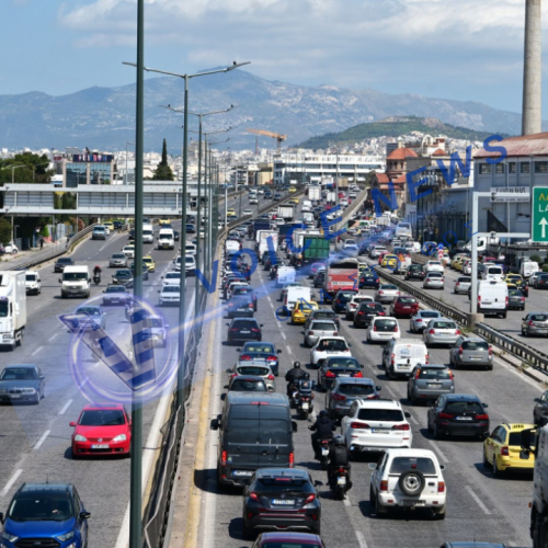 Τροχαίο στην Κηφισίας έφερε χάος – Ουρές και μποτιλιάρισμα παντού