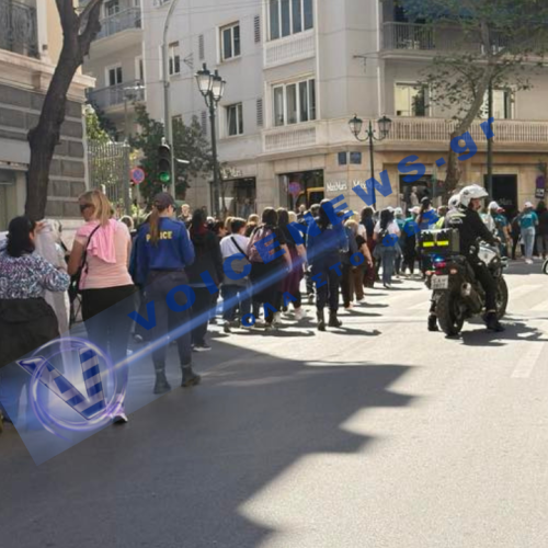 Πορεία καθαριστριών στο κέντρο της Αθήνας – Σε εξέλιξη κινητοποίηση