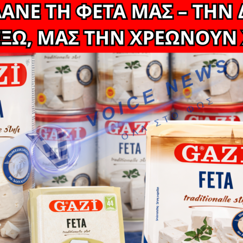 ΚΛΕΒΟΥΝ ΤΗ ΦΕΤΑ ΜΑΣ: Πώς γερμανικοί κολοσσοί τύπου GAZI πουλάνε “φέτα” και οι Έλληνες πληρώνουν τα διπλά!