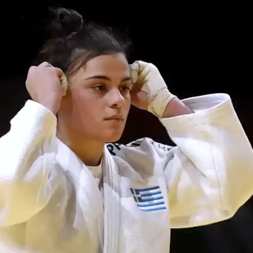 Χρυσή η Ελισάβετ Τελτσίδου στον Τάραντα: στην κορυφή των Μεσογειακών Αγώνων στο τζούντο