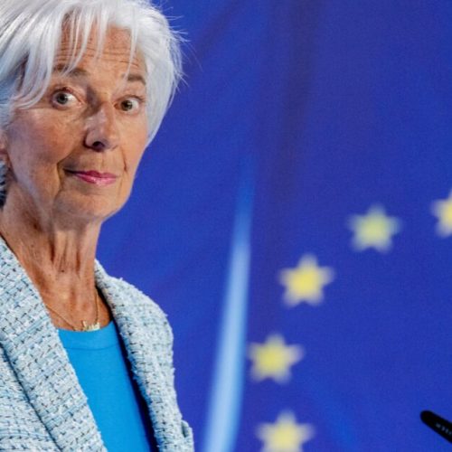 FILE - President of European Central Bank Christine Lagarde attends a press conference in Frankfurt, Germany, June 6, 2024. Home buyers and businesses waiting for lower interest rates in Europe are going to have to wait a little longer as the ECB takes its time to make sure stubborn inflation is firmly under control before lowering its benchmark rate again. (AP Photo/Michael Probst, File)