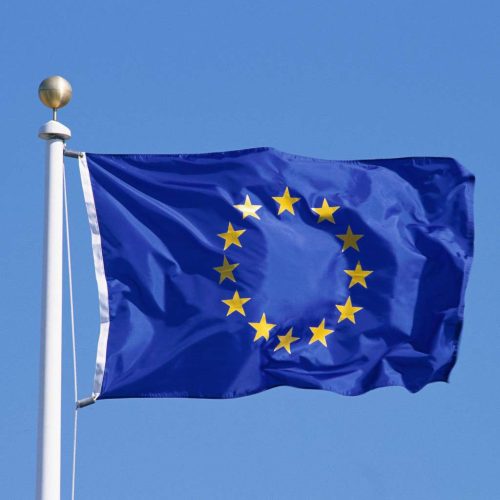 <p>Flag of the European Union</p>
