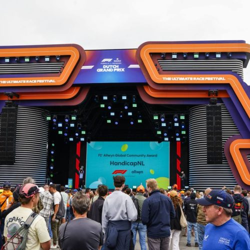 Το πρώτο βραβείο F1® Allwyn Global Community Award απονεμήθηκε στο Ολλανδικό Grand Prix