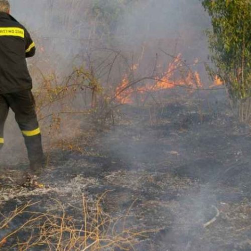 Πυρκαγιά στην Κρήτη – Ήχησε το 112 (ΦΩΤΟ)