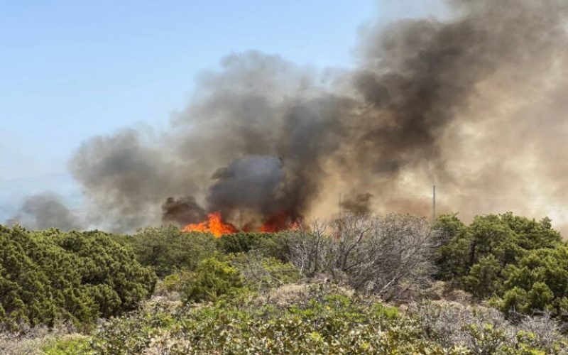 “Εισαγόμενη” φωτιά από τα Σκόπια πέρασε στο Κιλκίς