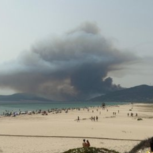 Η φωτιά έφτασε στις πόρτες των ξενοδοχείων –  Κλείνουν δρόμοι, ξεχειλίζουν κάμπινγκ από πανικό [ΒΙΝΤΕΟ]