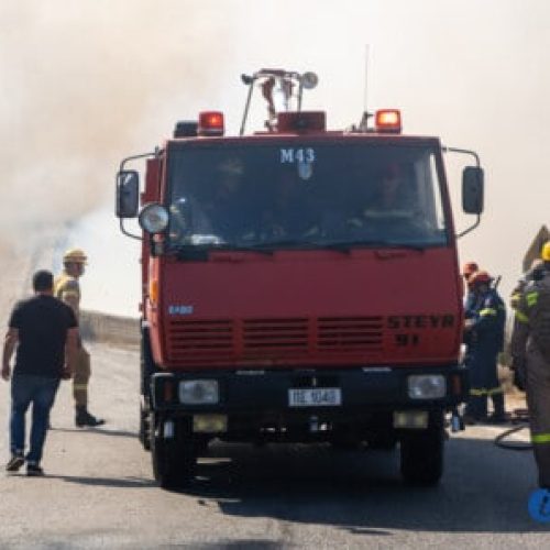 Φωτιά στην Αγιά Λάρισας