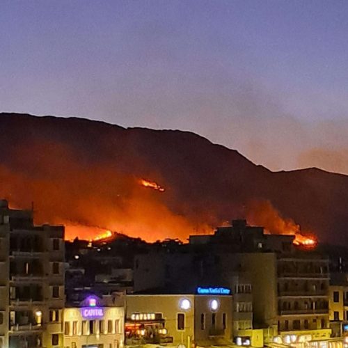 «ΝΥΧΤΑ-ΤΡΟΜΟΥ» στη Χίο – Οι φλόγες φτάνουν τα σπίτια! (ΦΩΤΟ)