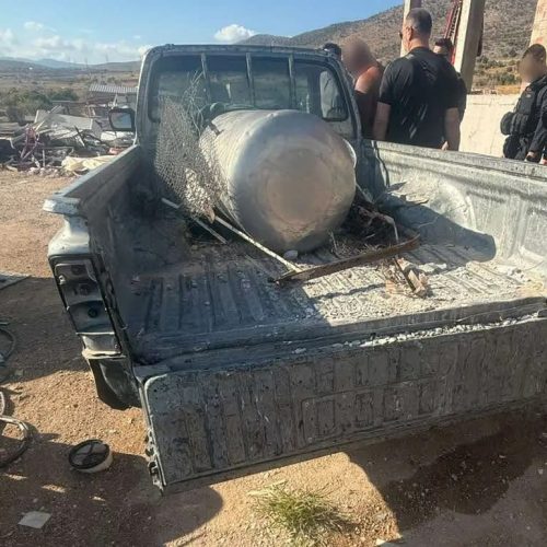 Σύλληψη 23χρονου που έριχνε μπάζα και ηλιακούς θερμοσίφωνες στην περιοχή του Ασπρόπυργου