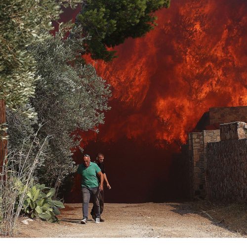 Φωτιά στην Κερατέα –  Η πιθανή αιτία