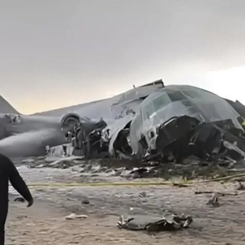 Πολύνεκρο δυστύχημα μετά από πτώση στρατιωτικού αεροσκάφους!