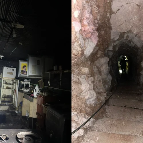Οι Ισραηλινές Ένοπλες Δυνάμεις αποκαλύπτουν το υπόγειο δίκτυο σηράγγων τρομοκρατίας της Χεζμπολάχ στο νότιο Λίβανο