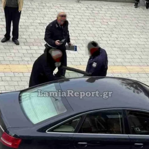 Σεσημασμένος ο αρχιμανδρίτης που έβρισε και χτύπησε αστυνομικούς στη Λαμία – Το 2014 είχε χαστουκίσει γυναίκα τροχονόμο