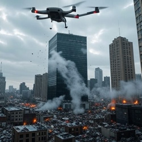 Ρωσία: «ΜΑΖΙΚΗ» ουκρανική επίθεση με drones – Στο στόχαστρο και η Μόσχα