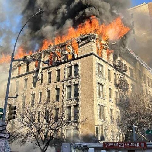 Συναγερμός στη Νέα Υόρκη: Πυρκαγιά στο Upper West Side χωρίς τραυματισμούς