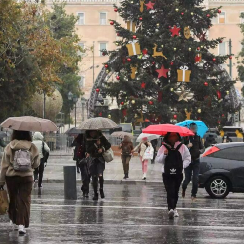 Χριστούγεννα με βροχές και κακοκαιρία – Τι δείχνουν τα προγνωστικά μοντέλα