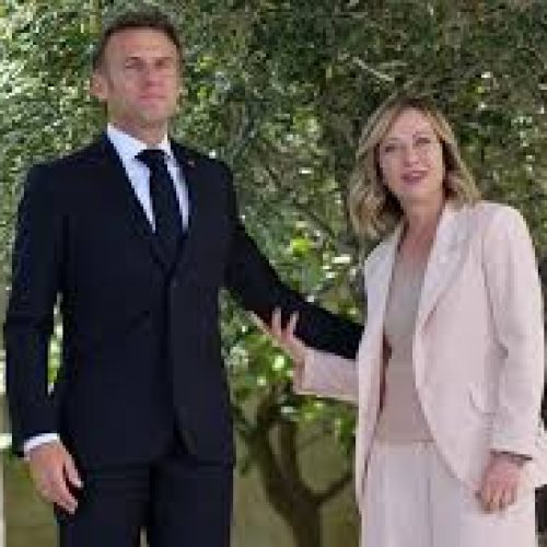 Μακρόν και Μελόνι: Ειρήνη στην Ουκρανία μόνο με ισχυρές εγγυήσεις και ενιαίο δυτικό μέτωπο