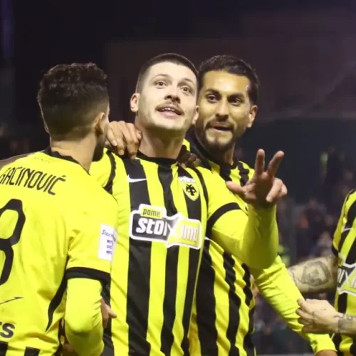 Γιόβιτς on fire: Στα… βιβλία της ιστορίας της ΑΕΚ(vid)