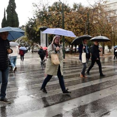 Μεταβολή του καιρού: Καταιγίδες σε Ήπειρο–Ιόνιο, ήπια άνοδος θερμοκρασίας