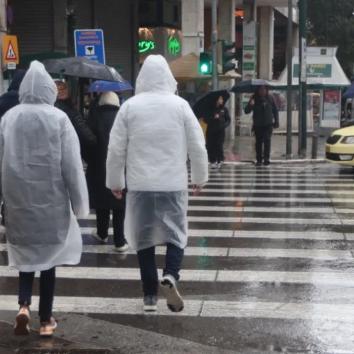 Πορτοκαλί προειδοποίηση από την ΕΜΥ για την κακοκαιρία «Kristin» – Καταιγίδες, ισχυροί άνεμοι και χαλάζι