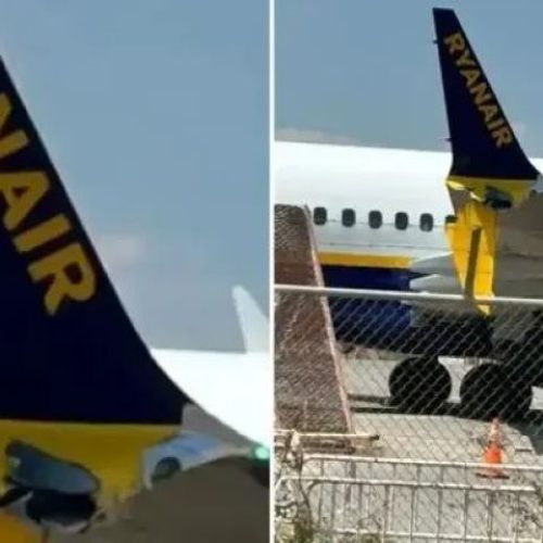 «ΣΟΚ» στην Καλαμάτα -ΑΕΡΟΠΛΑΝΟ «προσέκρουσε» σε μπάρες κατά την προσγείωση