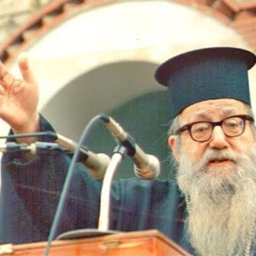 8-12-1997: ΟΛΟΚΛΗΡΗ Η ΦΛΟΓΕΡΗ ΟΜΙΛΙΑ ΣΤΟ ΣΥΛΛΑΛΗΤΗΡΙΟ ΣΤΟΝ ΠΕΙΡΑΙΑ ΤΟΥ ΑΥΓΟΥΣΤΙΝΟΥ ΚΑΝΤΙΩΤΗ ΠΟΥ ΦΡΕΝΑΡΕ ΤΗΝ ΤΟΤΕ ΚΥΒΕΡΝΗΣΗ ΓΙΑ ΤΟ ΗΛΕΚΤΡΟΝΙΚΟ ΦΑΚΕΛΩΜΑ