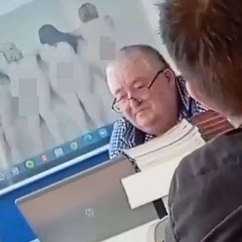 Σάλος στη Ρωσία: Καθηγητής έβλεπε πορνό κατά τη διάρκεια του μαθήματος