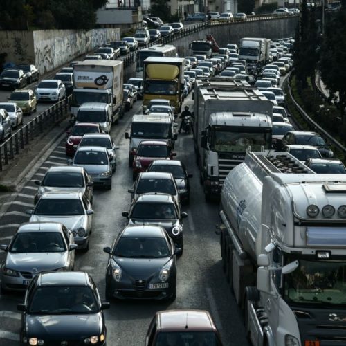 Ταλαιπωρία σε Κηφισό, Κηφισιάς αλλά και στο κέντρο της Αθήνας – Στο «κόκκινο» και η Αττική Οδός