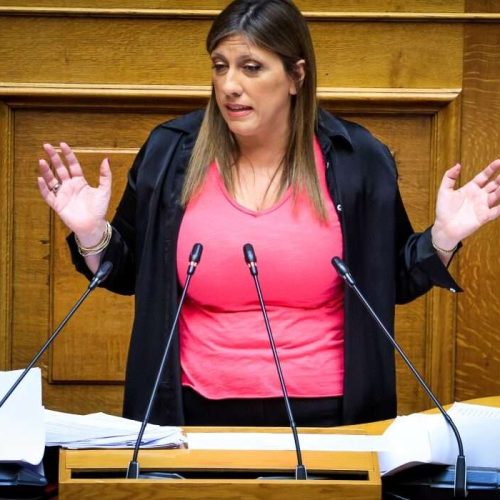 «Τροχαίο ατύχημα» για την Ζωή Κωνσταντοπούλου