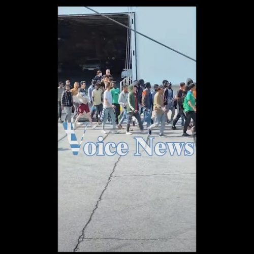 «ΑΠΟΒΑΣΗ ΛΑΘΡΟΜΕΤΑΝΑΣΤΩΝ» στο λιμάνι του Πειραιά (ΒΙΝΤΕΟ)
