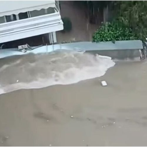 Σε κατάσταση έκτακτης ανάγκης ο Δήμος Αγίου Δημητρίου και χαοτικές πλημμύρες στον Άλιμο