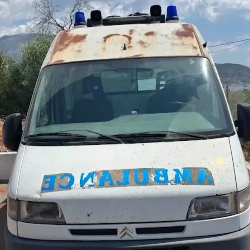 Έστειλαν στο Κ.Υ. Δυτ.Μάνης ασθενοφόρο 30 ετών με σχεδόν 1 εκατομμύριο χιλιόμετρα
