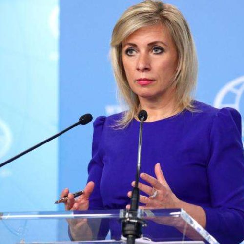 Ζαχάροβα: «Για να υπάρξει προσωρινή κατάπαυση του πυρός θέλουμε να καθοριστούν οι αρχές της διευθέτησης»