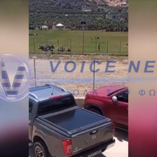 «ΑΠΑΝΘΡΩΠΟ ΜΠΟΥΖΟΥΡΙΑΣΜΑ» ΠΑΡΑΝΟΜΩΝ ΜΕΤΑΝΑΣΤΩΝ – Σαν τα ζώα σε γήπεδο χωρίς τροφή και νερό!!! Οι κάτοικοι διαμαρτύρονται και απαιτούν την απομάκρυνση (ΒΙΝΤΕΟ)