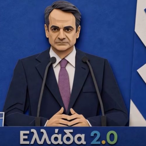 «Καρτούν» ο Μητσοτάκης μέσω ΑΙ για την ολοκλήρωση του Ταμείου Ανάκαμψης