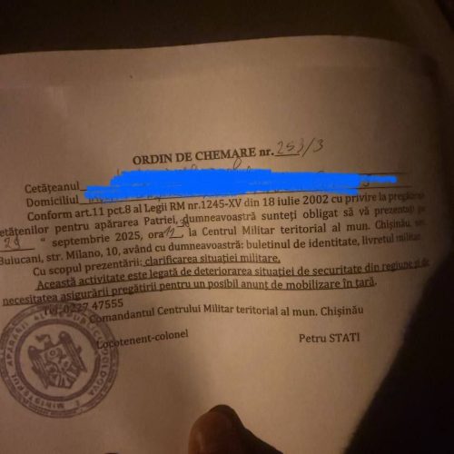 ΑΠΟΚΛΕΙΣΤΙΚΟ: H MΟΛΔΑΒΙΑ ΣΕ ΕΠΙΣΤΡΑΤΕΥΣΗ…Ο ΠΟΛΕΜΟΣ ΠΛΗΣΙΑΖΕΙ ΤΗΝ ΓΕΙΤΟΝΙΑ ΜΑΣ