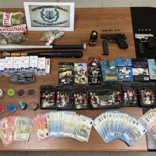 50χρονος διακινούσε ναρκωτικά στο ψιλικατζίδικο του στη δυτική Θεσσαλονίκη