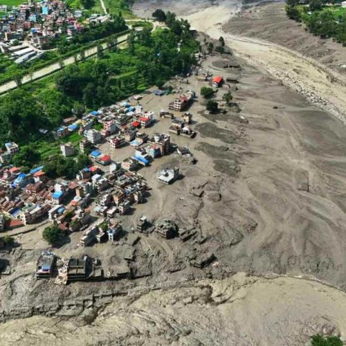 APTOPIX Nepal Flash floods