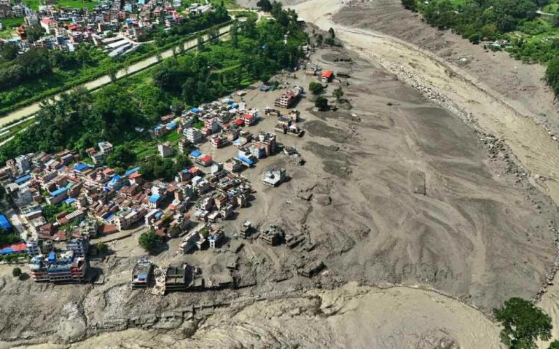 APTOPIX Nepal Flash floods