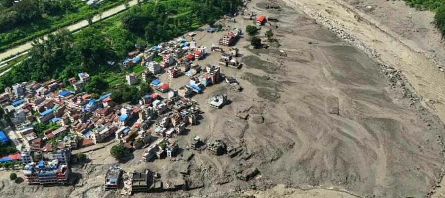 APTOPIX Nepal Flash floods