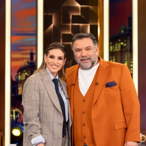 The 2Night Show: Η Αθηνά Οικονομάκου και ο Γιώργος Αλκαίος καλεσμένοι σήμερα στον Γρηγόρη Αρναούτογλου